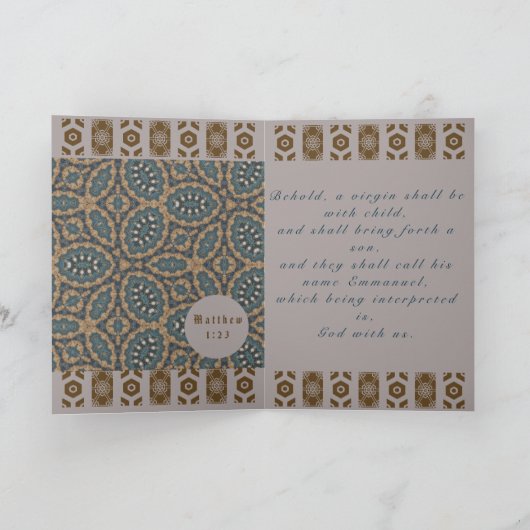 Zwarte Madonna en kind kerst Kaart (Binnen)