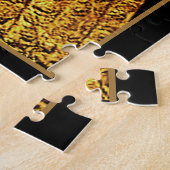 Zwarte Madonna in Gebed ... beeldende kunst Legpuzzel (Zijkant)