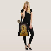 Zwarte Madonna in Prayer ... Poster Tote Bag (Op model)