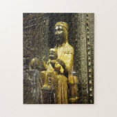 zwarte madonna montserrat legpuzzel (Verticaal)