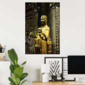 zwarte madonna montserrat poster (Thuiskantoor)