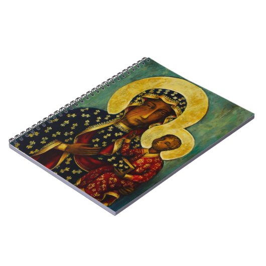 Zwarte Madonna van Częstochowa Notitieboek (Linkerzijde)