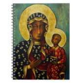 Zwarte Madonna van Częstochowa Notitieboek (Voorkant)