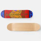 Zwarte Magic Skateboard (Horizontaal)