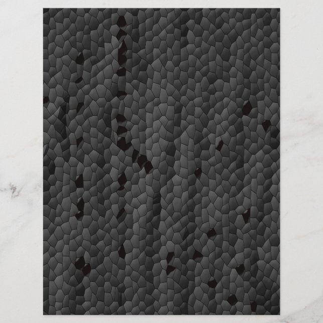 Zwarte Mamba in afbeelding, Art (Voorkant)