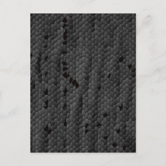 Zwarte Mamba in afbeelding, Art Briefkaart (Voorkant)