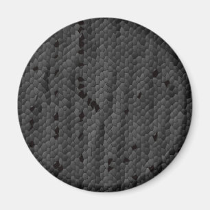 Zwarte Mamba in afbeelding, Art Magneet