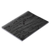 Zwarte Mamba in afbeelding, Art Notitieboek (Linkerzijde)