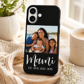Zwarte Mami Vastgestelde Script Foto Case-Mate iPhone Case