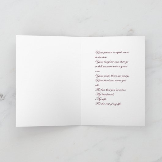 Zwarte man en vrouw kaart (Binnen)