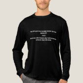 Zwarte man T-shirt (Voorkant volledig)