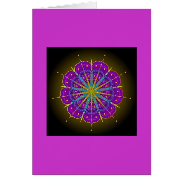 Zwarte mandala (Voorkant)