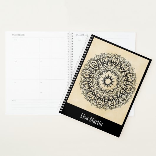 Zwarte Mandela gepersonaliseerd Planner (Display)
