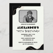 Zwarte Mannen 76ste verjaardag Kaart (Voorkant / Achterkant)