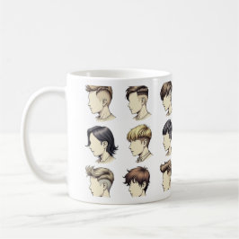 Zwarte Mannen Kapsel Mokken - Barbershop Stijlen