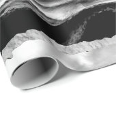 Zwarte marbles en moeder van Pearl Cadeaupapier (Rol Hoek)