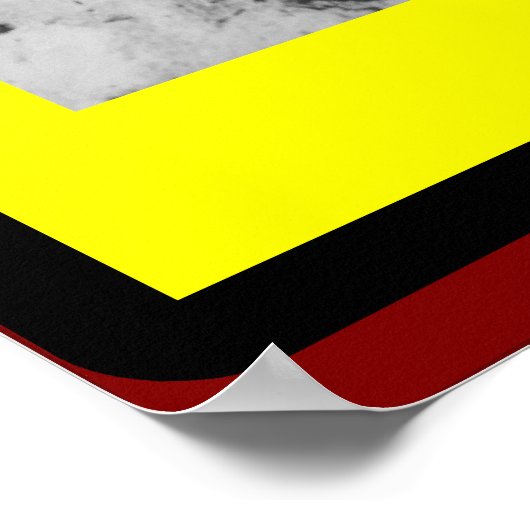 ZWARTE MARINES IN DE TRENCHES 1944 POSTER (Hoek)