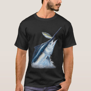 Zwarte Marlijn & Tonijn T-shirt