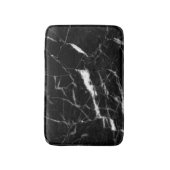 Zwarte marmer badmat (Voorkant Verticaal)