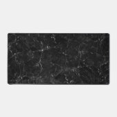 Zwarte marmer bureaumat (Voorkant)