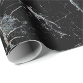 zwarte marmer cadeaupapier (Rol Hoek)