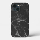 Zwarte marmer Case-Mate iPhone case (Achterkant)