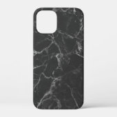 Zwarte marmer Case-Mate iPhone case (Achterkant)