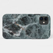 Zwarte marmer Case-Mate iPhone case (Achterkant (horizontaal))