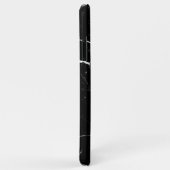 Zwarte Marmer Case-Mate iPhone Case (Achterkant/rechts)