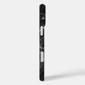 Zwarte marmer Case-Mate iPhone case (Achterkant / Rechts)