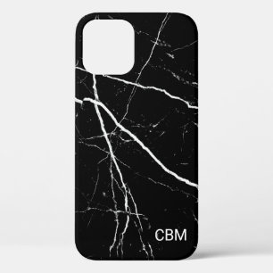 Zwarte Marmer Case-Mate iPhone Case
