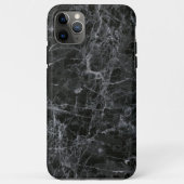Zwarte marmer Case-Mate iPhone case (Achterkant)