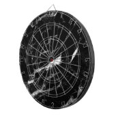 Zwarte marmer dartbord (Voorkant Rechts)