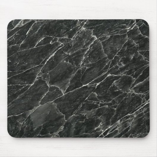 Zwarte marmer muismat (Voorkant)