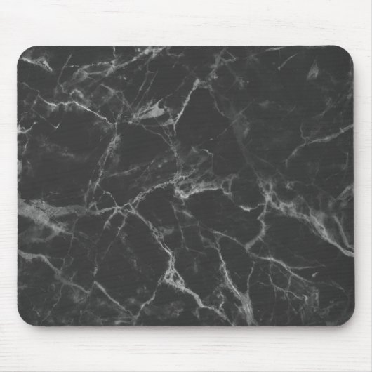 Zwarte marmer muismat (Voorkant)