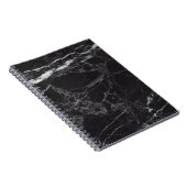 Zwarte marmer notitieboek (Rechterzijde)