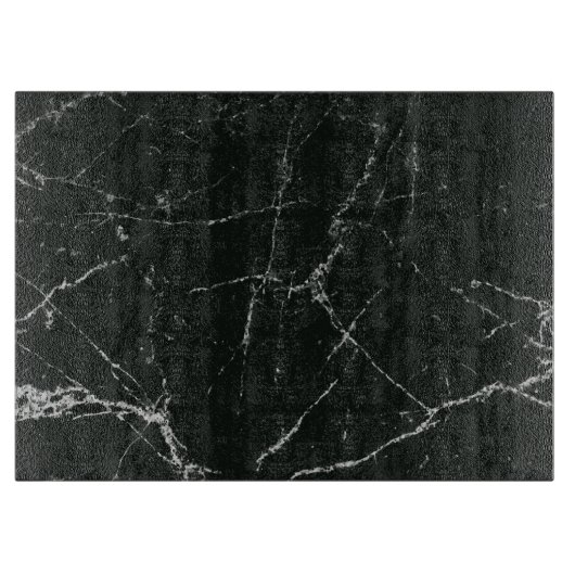 Zwarte marmer snijplank (Voorkant)