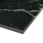 Zwarte marmer snijplank (Hoek)