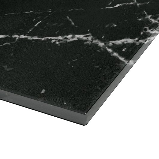 Zwarte marmer snijplank (Hoek)