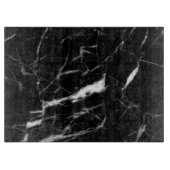 Zwarte marmer snijplank (Voorkant)