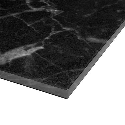 Zwarte marmer snijplank (Hoek)