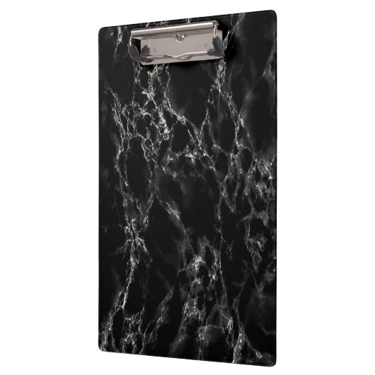 Zwarte marmer Stone-klembord Klembord (Links)