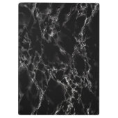 Zwarte marmer Stone-klembord Klembord (Achterkant)
