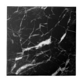Zwarte marmer tegeltje (Voorkant)