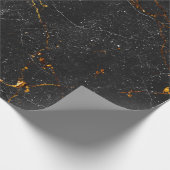 Zwarte marmer texture background, natuurlijk marme cadeaupapier (Hoek)