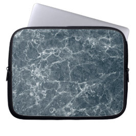 Zwarte marmerbare neopreen laptophoes van 10 inch laptop sleeve