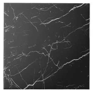 Zwarte marmeren achtergrond textuur keramische teg tegeltje