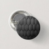 Zwarte marmeren knop ronde button 3,2 cm (Voorkant /achterkant)