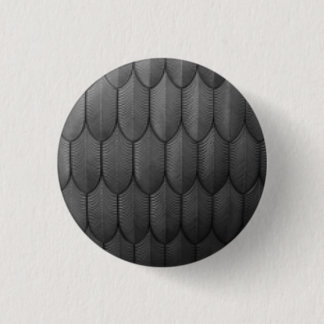 Zwarte marmeren knop ronde button 3,2 cm