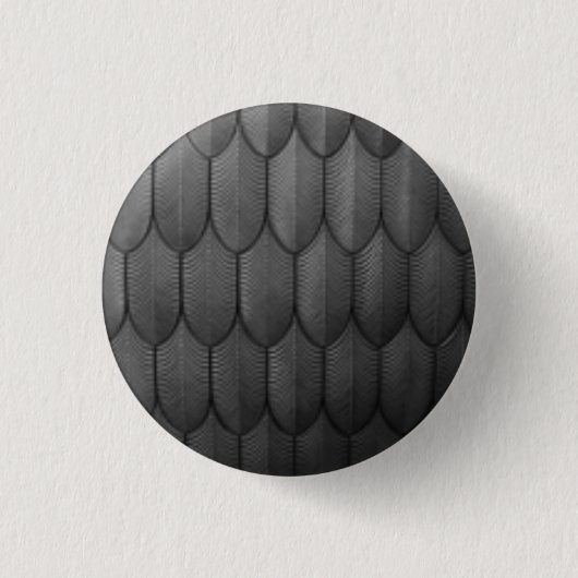Zwarte marmeren knop ronde button 3,2 cm (Voorkant)